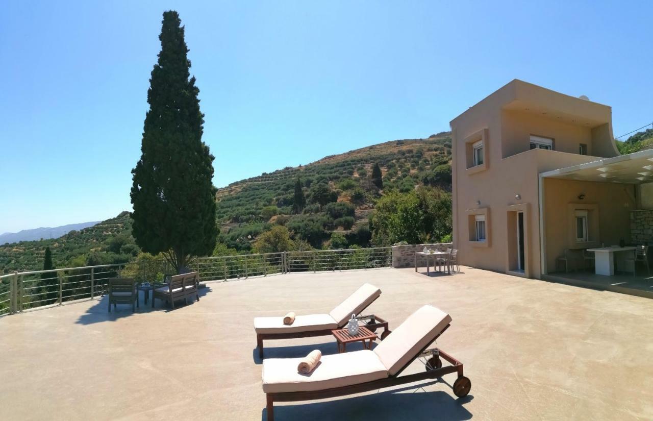 Villa Irini - Cretan Luxury Villa With Amazing View Paraspori  Exterior photo