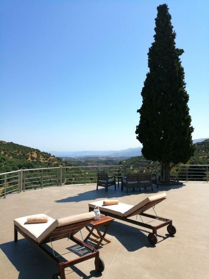 Villa Irini - Cretan Luxury Villa With Amazing View Paraspori  Exterior photo