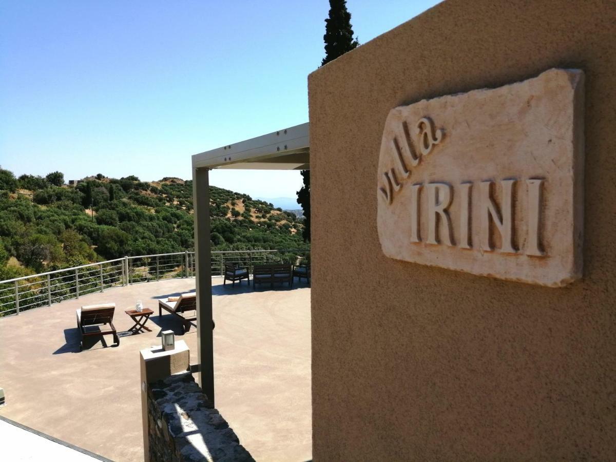 Villa Irini - Cretan Luxury Villa With Amazing View Paraspori  Exterior photo